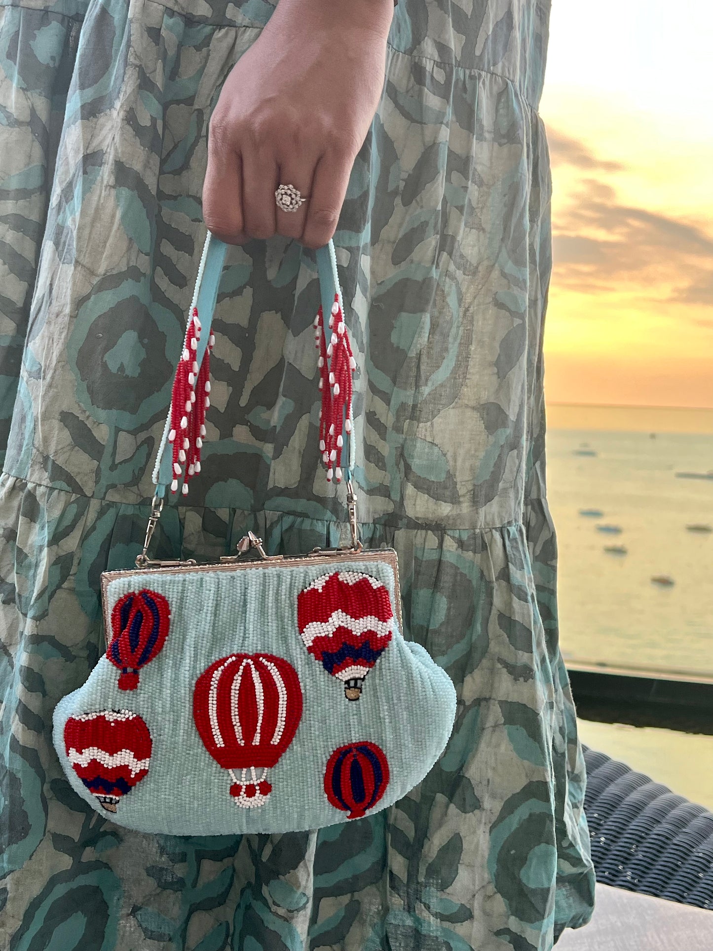 Hanging Cappadocia Sky Purse