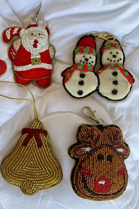 Set of Four Christmas Charms