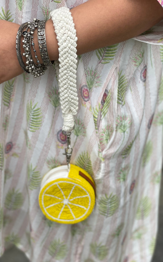 Fitoori Banjaaran's Handcrfted Macrame Wristlet Belt