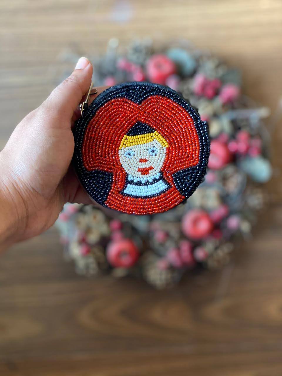 Fitoori Banjaaran's Handcrfted French Alsace Doll Coin Purse