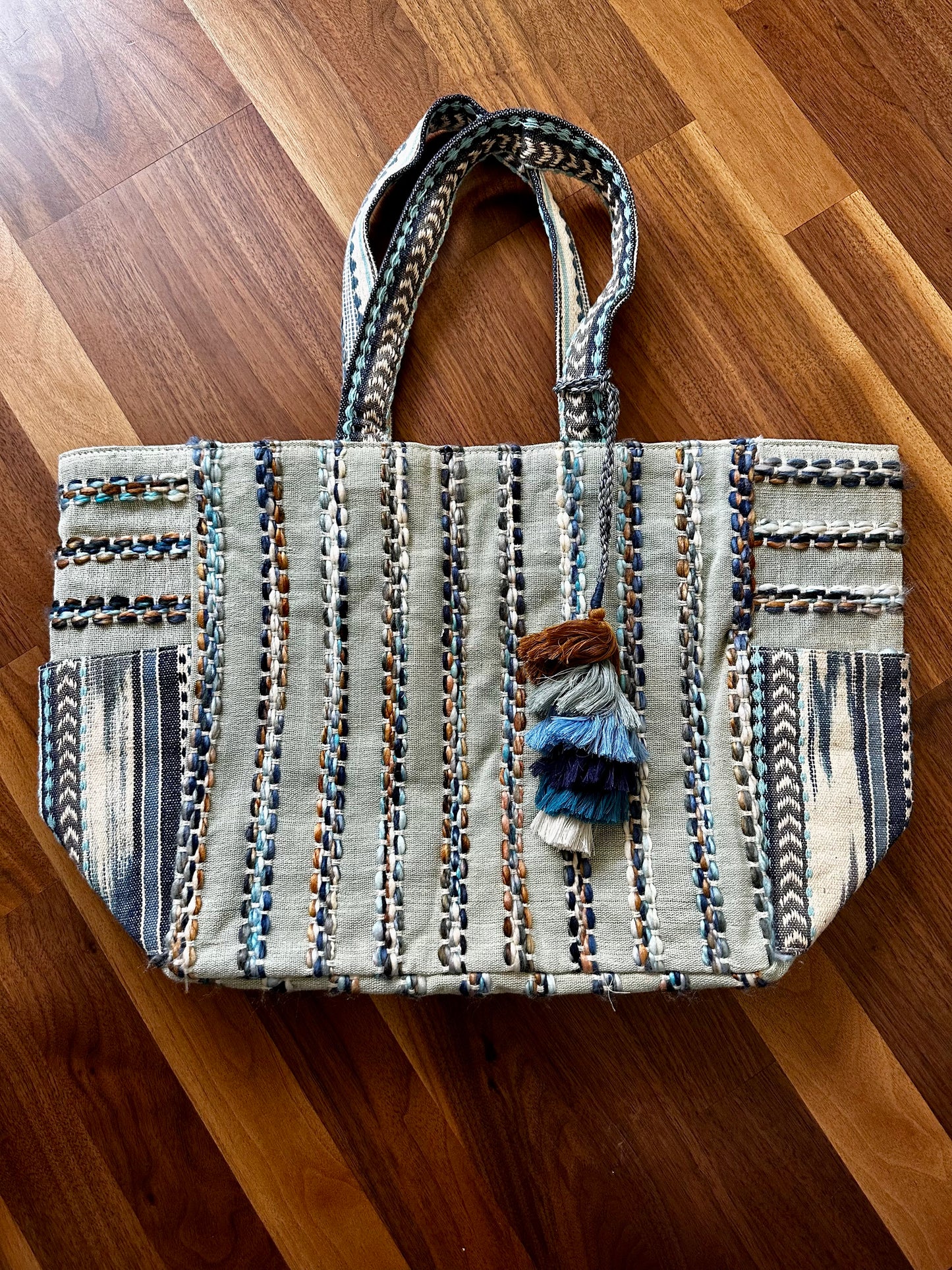 Fitoori Banjaaran's Cotton Handloom Tote Bag