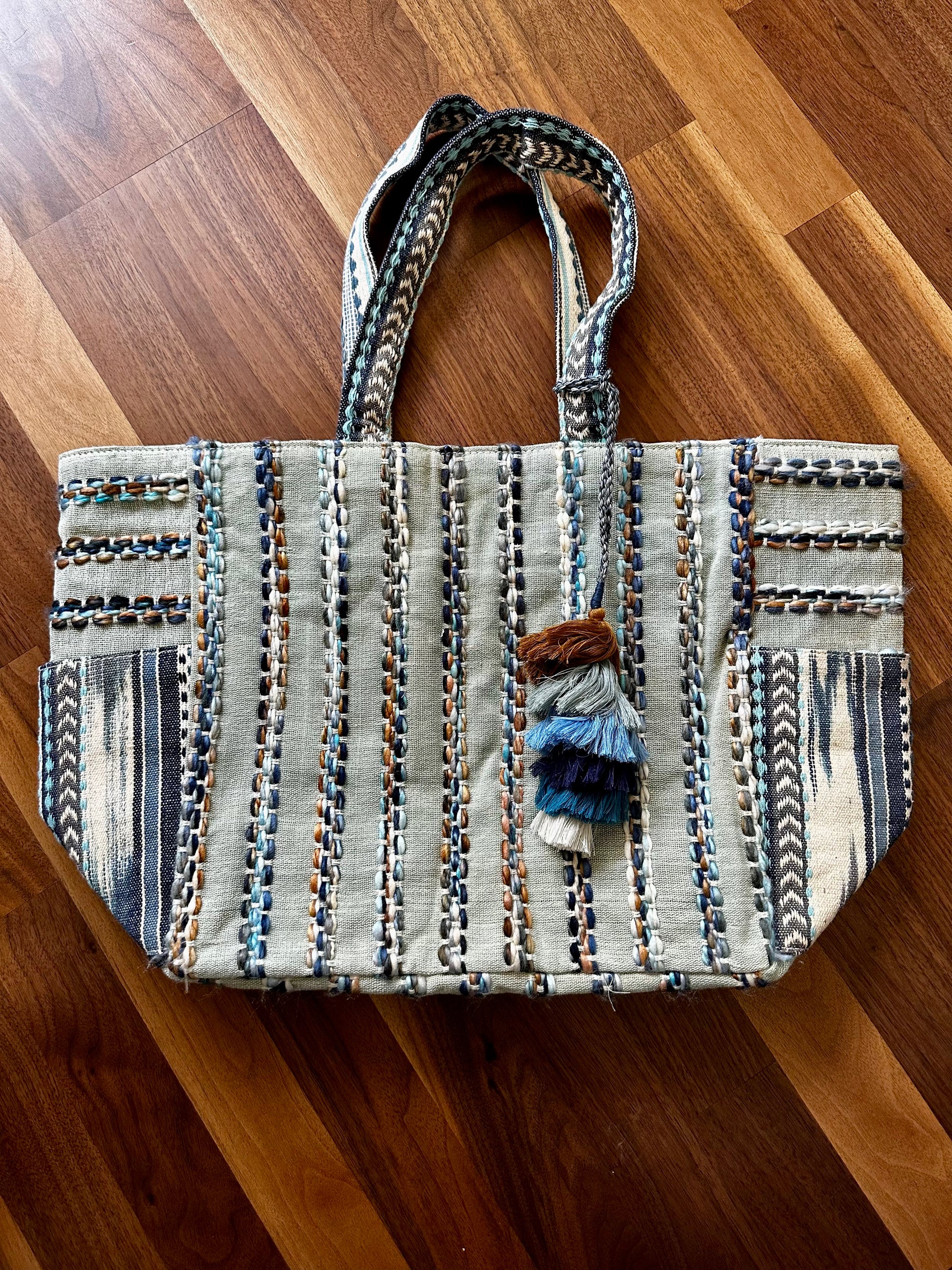 Fitoori Banjaaran's Cotton Handloom Tote Bag