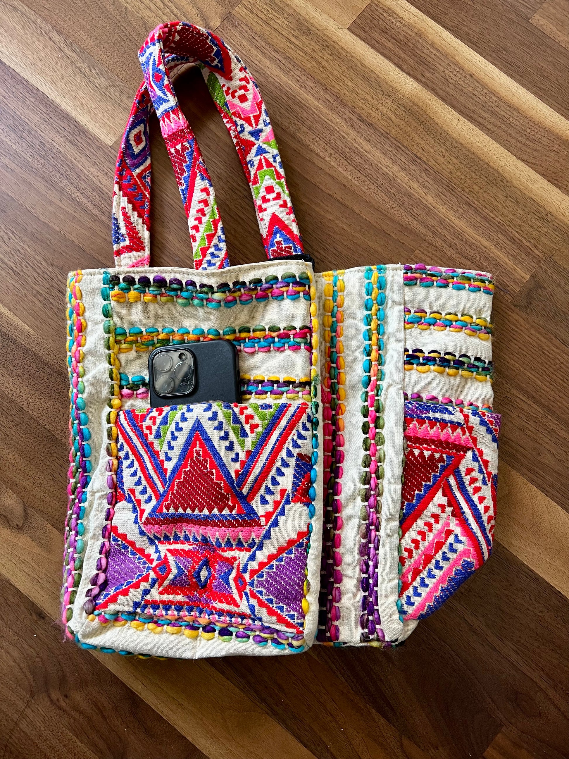 Fitoori Banjaaran's Cotton Handloom Tote Bag