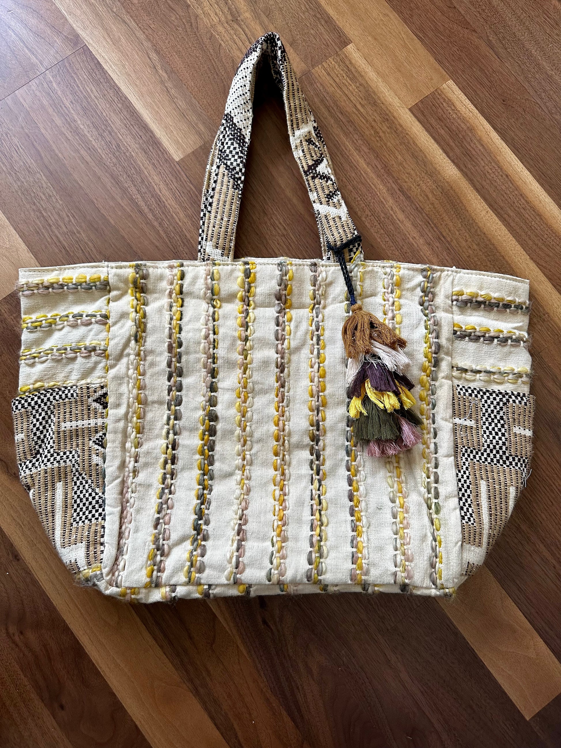 Fitoori Banjaaran's Cotton Handloom Tote Bag